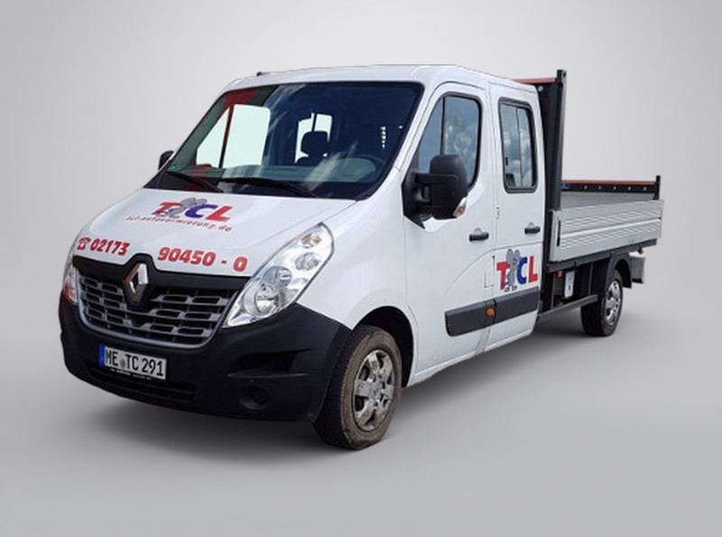Renault Pritschenwagen Doka 3,5 t – Mietwagen bei TCL Langenfeld